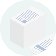 書類とチェックマーク イラスト